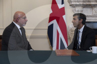 Prime Minister Rishi Sunak meets Minister Nadhim Zahawi.
