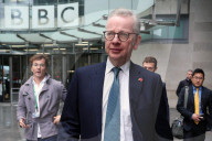 Michael Gove Attends the BBC
