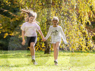 Unseasonal warm sunshine in Cannizaro Park, Wimbledon south-west London