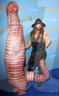 PEOPLE - Heidi Klum als Wurm an ihrer Annual Halloween Party in NYC