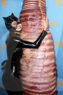 PEOPLE - Heidi Klum als Wurm an ihrer Annual Halloween Party in NYC