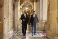 Foreign Secretary James Cleverly meets Albin Kurti