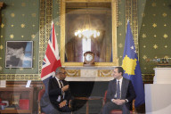 Foreign Secretary James Cleverly meets Albin Kurti