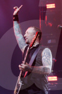 Volbeat performing at Zenith in Paris