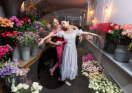 Ballet stars Fumi Kaneko and Ivan Putrov celebrate World Ballet Day at Bloomsbury Flowers