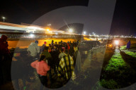 NEWS - USA-Mexico: Lager für venezolanische Migranten am Rio Grande in Ciudad Juarez

