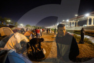 NEWS - USA-Mexico: Lager für venezolanische Migranten am Rio Grande in Ciudad Juarez
