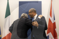 Foreign Secretary James Cleverly attends G7 summit