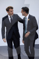 The Prime Minister Rishi Sunak  meets the President of France
