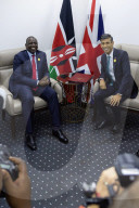 The Prime Minister Rishi Sunak  meets with the President of Kenya