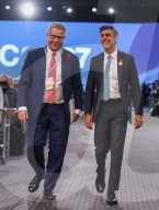 COP26 President, Alok Sharma at Day 2 of COP27