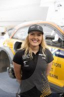 Swedish rallycross driver Klara Andersson
