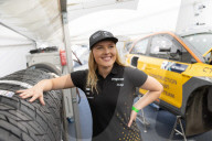 Swedish rallycross driver Klara Andersson