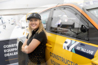 Swedish rallycross driver Klara Andersson