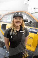Swedish rallycross driver Klara Andersson