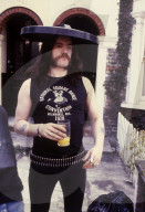 Lemmy of British Heavy Metal band Motorhead photographed in 1982.  -   Picture B