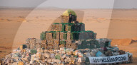 FEATURE - Ägypten bekommt eine neue Pyramide - aus Plastikflaschen, die aus dem Nil geborgen wurden