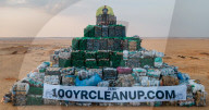 FEATURE - Ägypten bekommt eine neue Pyramide - aus Plastikflaschen, die aus dem Nil geborgen wurden
