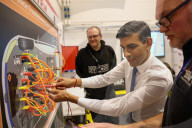 Prime Minister Rishi Sunak visits Blackpool College