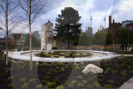 The Glade of Light memorial to the victims of the Manchester Arena attack - in pictures