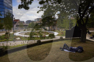 The Glade of Light memorial to the victims of the Manchester Arena attack - in pictures