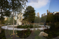 The Glade of Light memorial to the victims of the Manchester Arena attack - in pictures