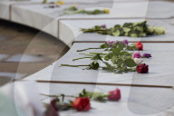 The Glade of Light memorial to the victims of the Manchester Arena attack - in pictures