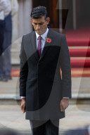 The Prime Minister Rishi Sunak attends Remembrance Sunday