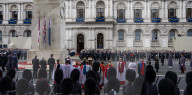 The Prime Minister attends Remembrance Sunday