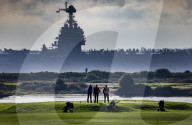 USS Gerald R Ford arrives in Portsmouth