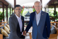 The Prime Minister Rishi Sunak meets the US President
