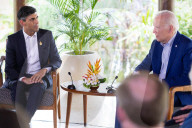 The Prime Minister Rishi Sunak meets the US President