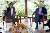 The Prime Minister Rishi Sunak meets the US President