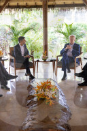 The Prime Minister Rishi Sunak meets the US President