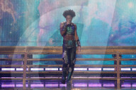 Lil Nas X performing at Zenith in Paris