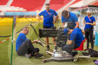 FUSSBALL-WM Katar - Das Al-Thumama-Stadion in Doha