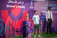 FUSSBALL-WM Katar - Das Al-Thumama-Stadion in Doha