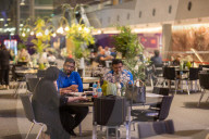 FUSSBALL-WM Katar - Das Al-Thumama-Stadion in Doha