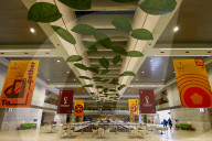 FUSSBALL-WM Katar - Das Al-Thumama-Stadion in Doha