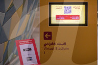 FUSSBALL-WM Katar - Das Al-Thumama-Stadion in Doha