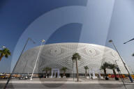 FUSSBALL-WM Katar - Das Al-Thumama-Stadion in Doha