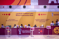 FUSSBALL-WM Katar - Das Al-Thumama-Stadion in Doha