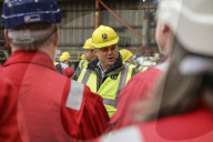 Ben Wallace tours Appledore Shipyard