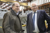 Ben Wallace tours Appledore Shipyard