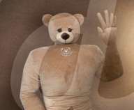 FEATURE - Teddybär in Männergrösse zum Knuddeln