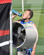 England Training in Doha - 18 Nov 2022.