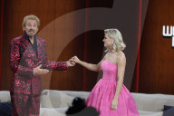 PEOPLE - Michelle Hunziker in der ZDF-Unterhaltungsshow 'Wetten, dass..?'