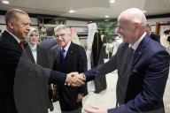 FUSSBALL-WM Katar - FIFA-Präsident Gianni Infantino an der Eröffnungsveranstaltung 