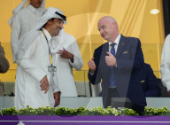 FUSSBALL-WM Katar - FIFA-Präsident Gianni Infantino an der Eröffnungsveranstaltung 