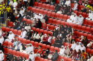 FUSSBALL-WM Katar - Eröffnungsspiel vor leeren Sitzen im Al-Bayt-Stadion